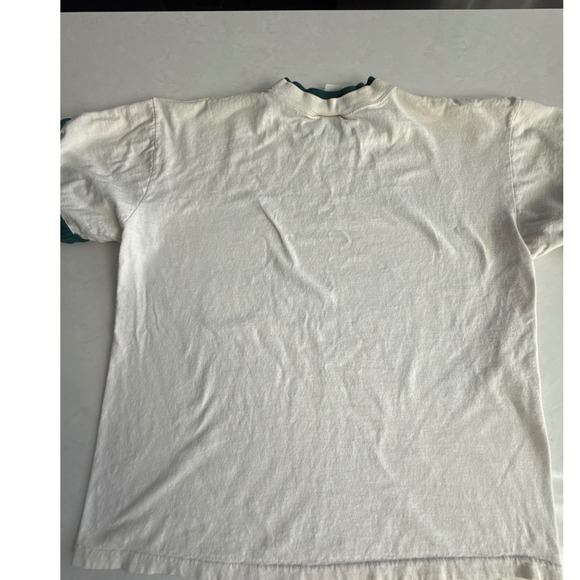 Vintage 90s Montana Tee‎ Size L Single Stitch Green Cuff Gorpcore 1993 USA Made - Picture 11 of 11